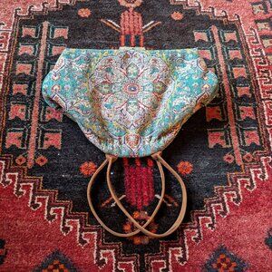 Atenti Pioneer jacquard Purse/Bag - Mint Julep